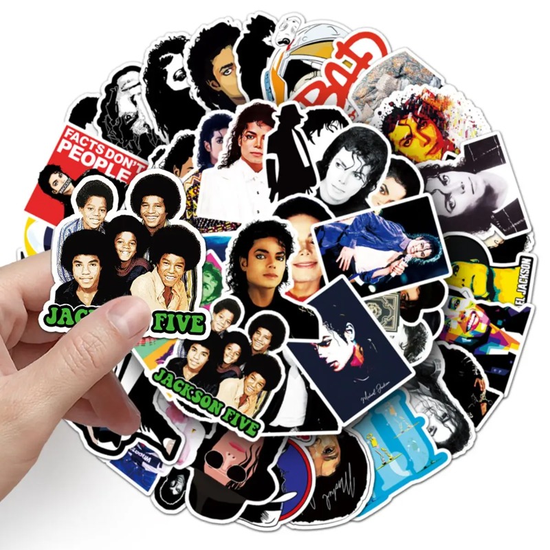 Memo Pad Sticky - 50 photos de Michael Jackson, star