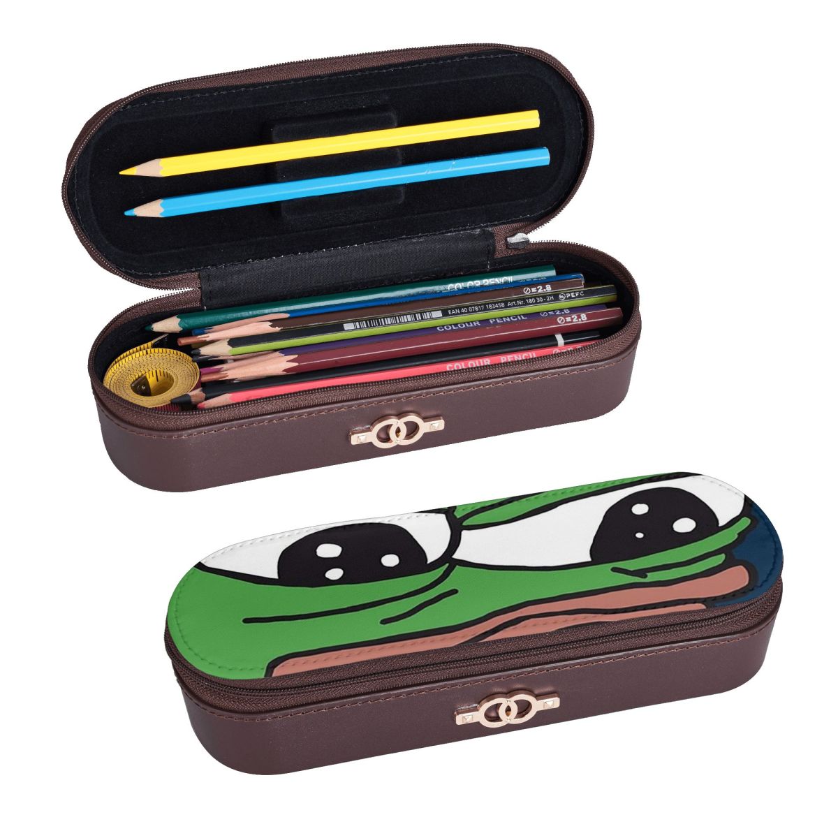 Stationery Office And School Supply Stores - Étui à crayons en cuir de
