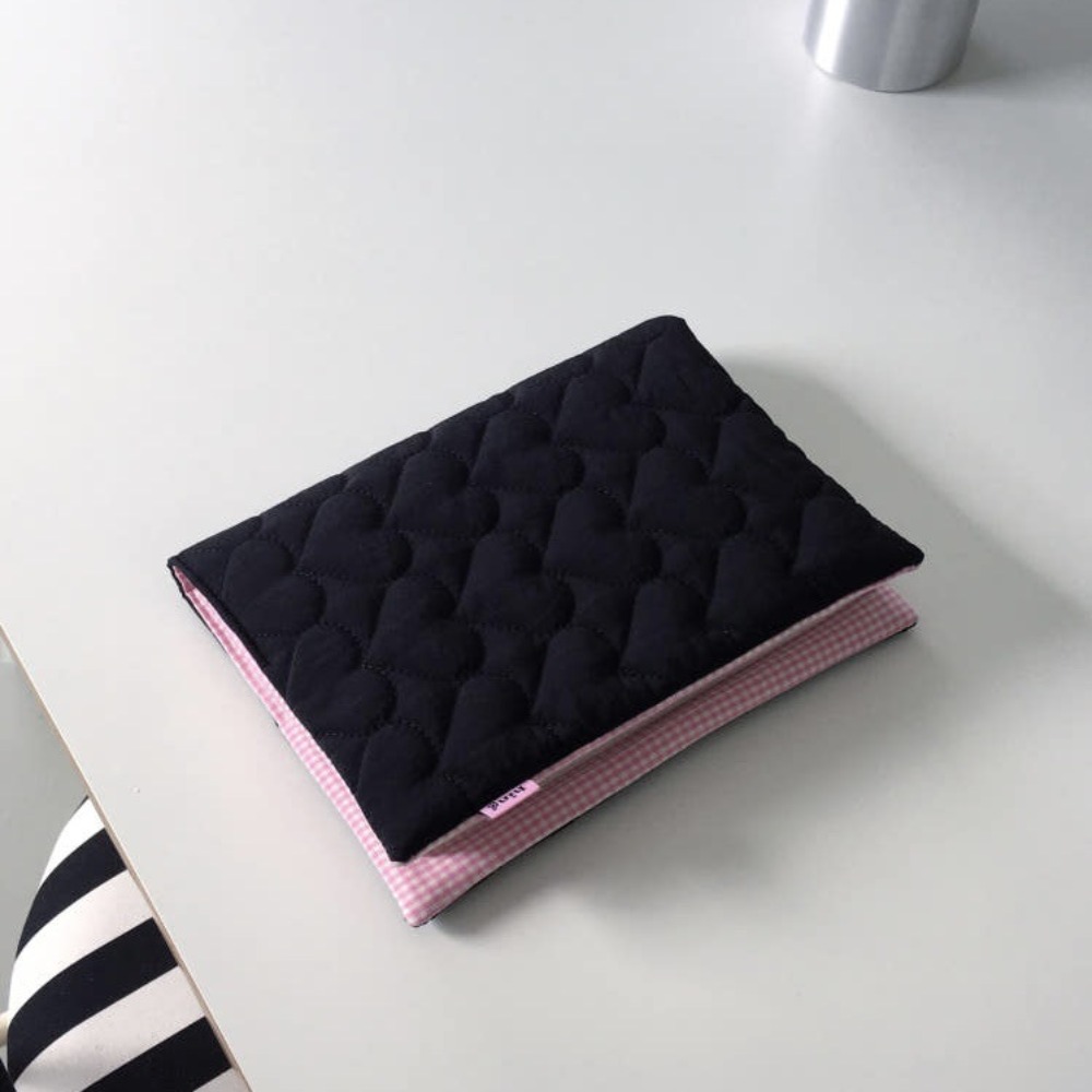 Notebook Dotted A5 - Protège-cahier en coton matelassé A5 motif