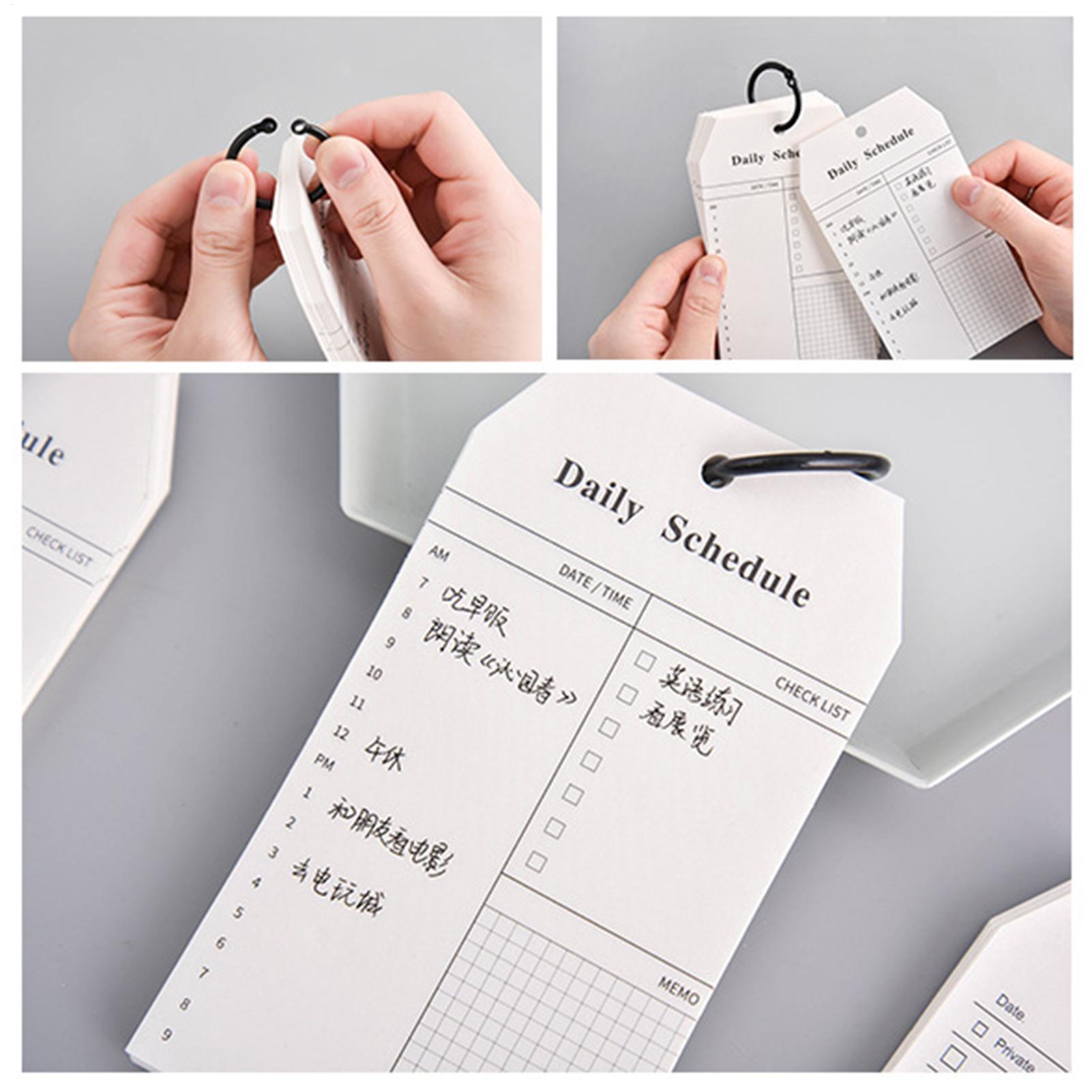 Office Stationery Supply List - Bloc-notes portable, liste de choses à