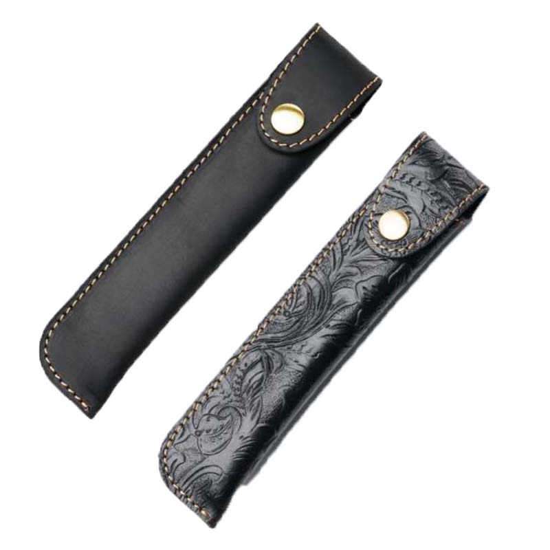 Stationery Supply Business - Sac d'emballage en cuir de vachette