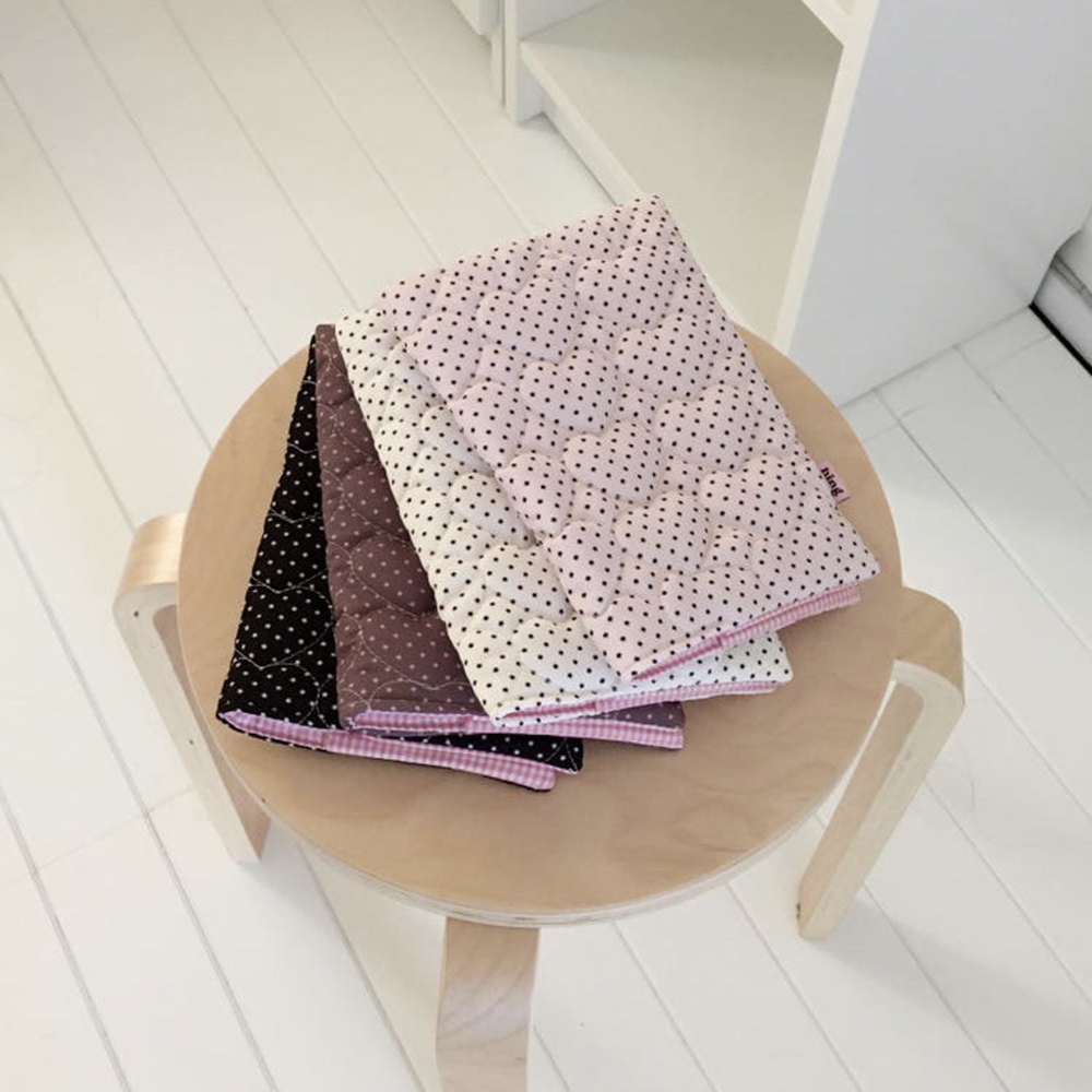 Notebook Dotted A5 - Protège-cahier A5 matelassé en coton à