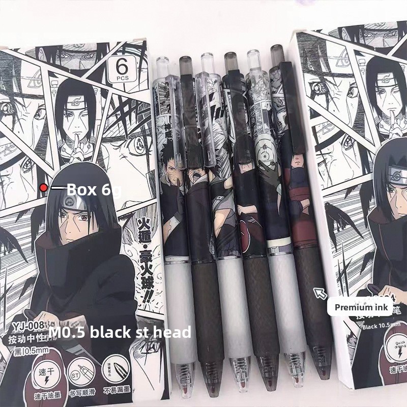 Stylo Gel Naruto Anime, Motif  - Gel Ink Pen Set avis et prix