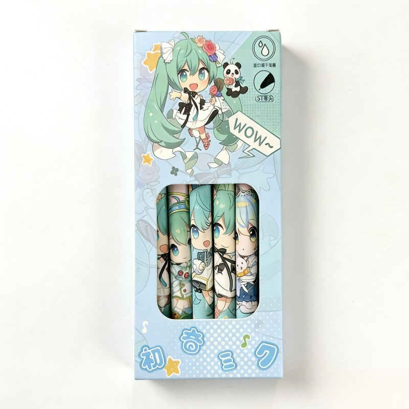 Hatsune Miku stylo gel à sécha - Gel Ink Pen Set avis et prix