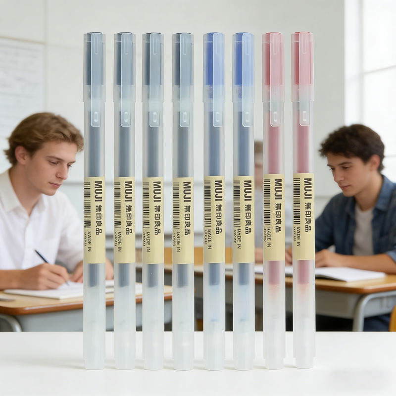 Ensemble de stylos à bille MUJ - Muji Stationery Gel Pen avis et prix