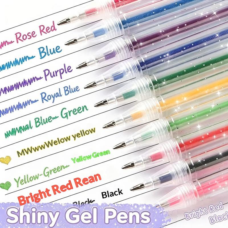 Ensemble de stylos gel à paill - Gel Ink Pen Set avis et prix