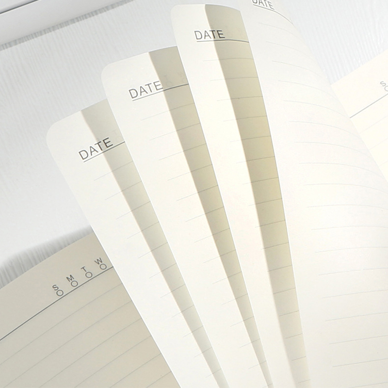 Carnet A5 en imitation lin, co - Notebook Dotted A5 avis et prix