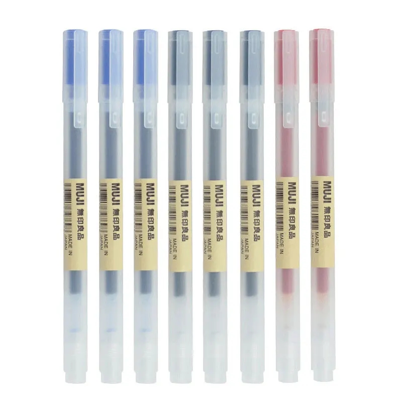 3-6 pièces/ensemble 0.38mm Kaw - Muji Stationery Gel Pen avis et prix