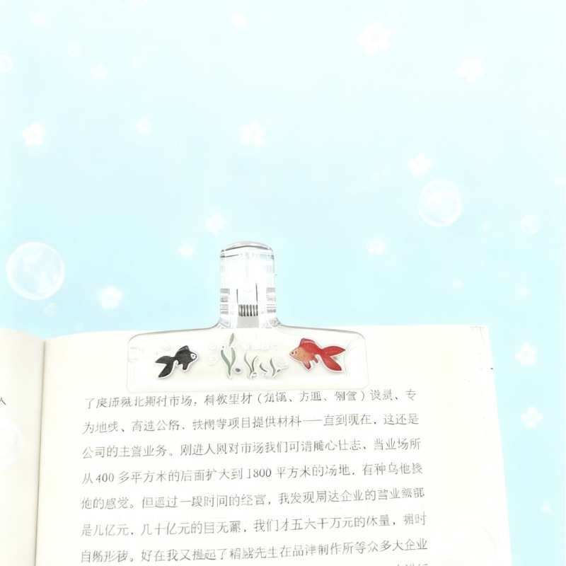 Clips de reliure transparents  - Binder Clip Assorted avis et prix