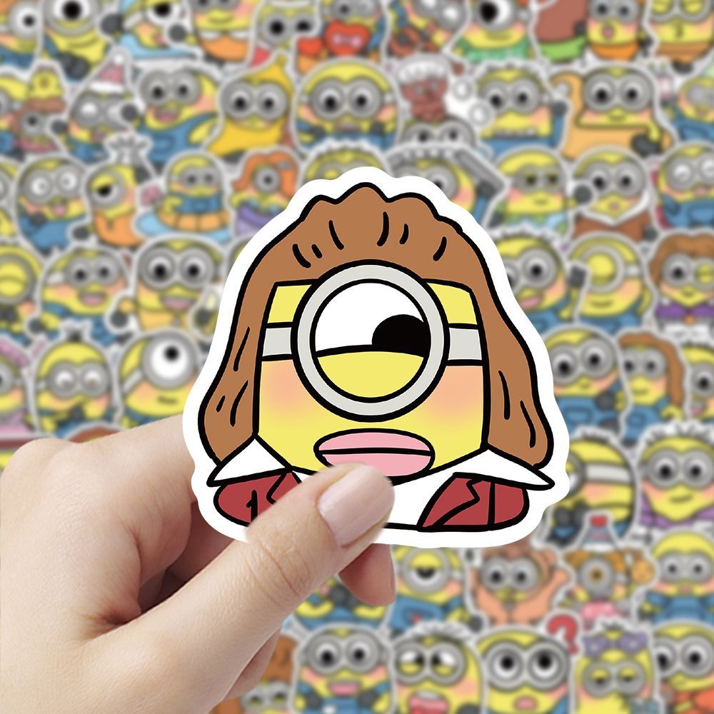 Autocollants Minions, dessin a - Memo Pad Sticky avis et prix