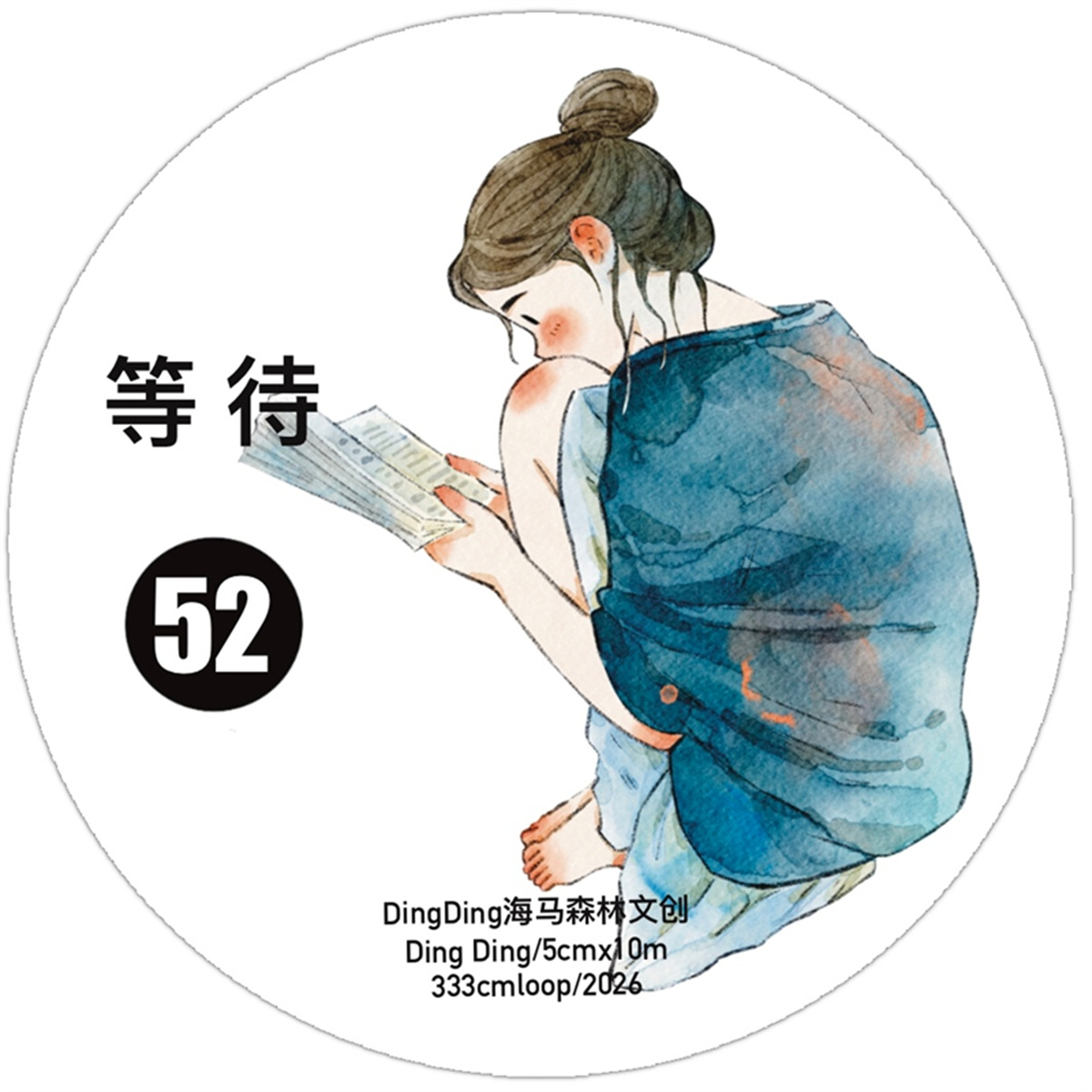 Ruban Washi PET DingDing Studi - Washi Tape Set avis et prix