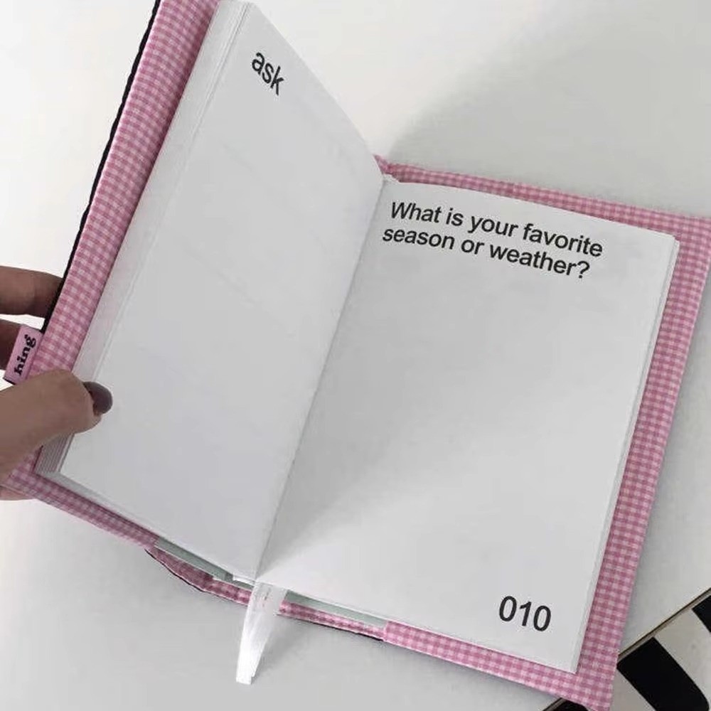 Protège-cahier en coton matela - Notebook Dotted A5 avis et prix