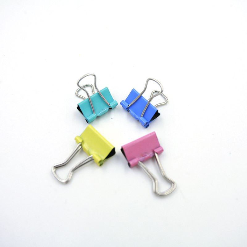 60 mini-clips de reliure métal - Binder Clip Assorted avis et prix