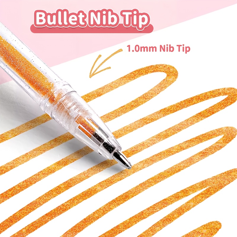 Ensemble de stylos gel à paill - Gel Ink Pen Set avis et prix