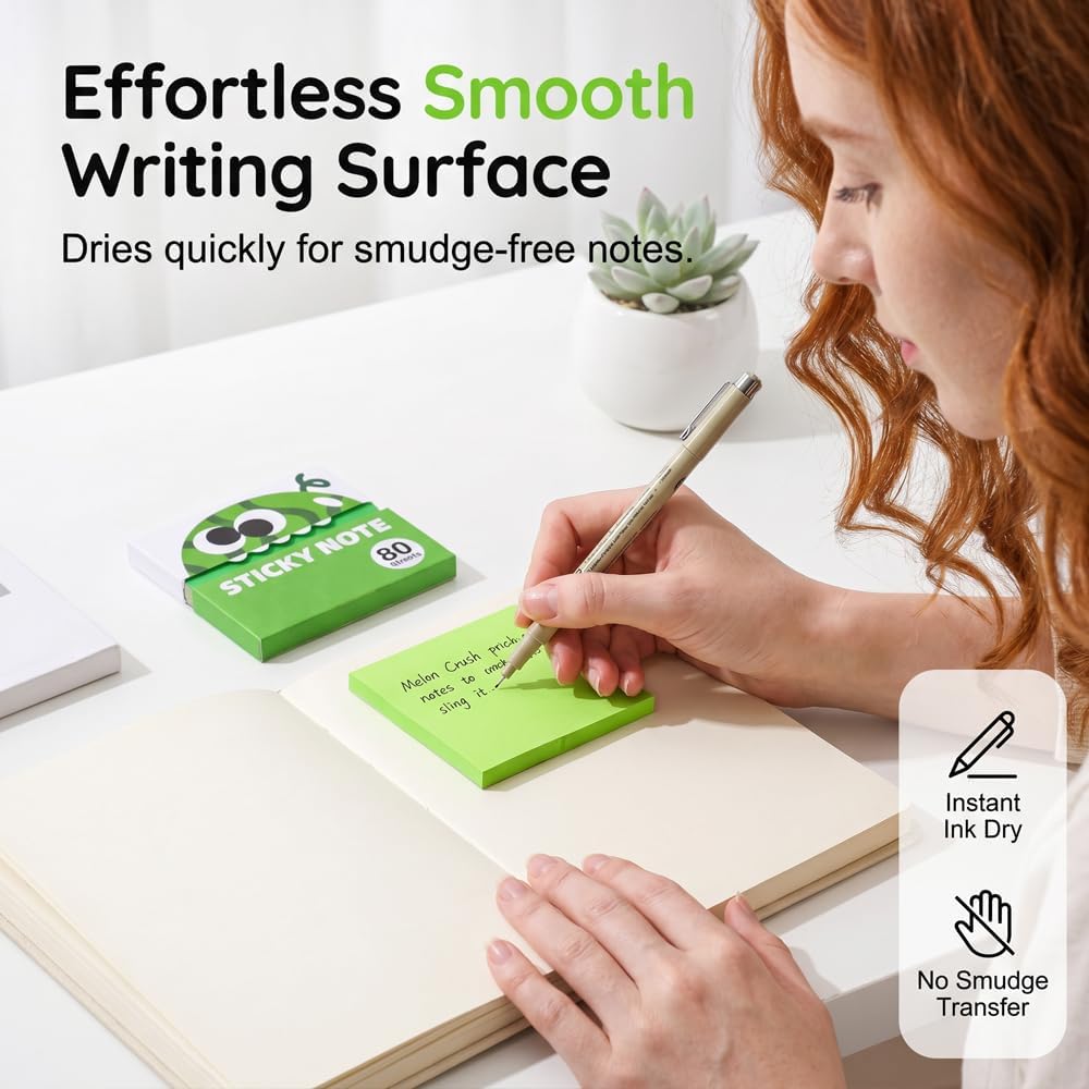 Bloc-notes adhésifs transparen - Memo Pad Sticky avis et prix
