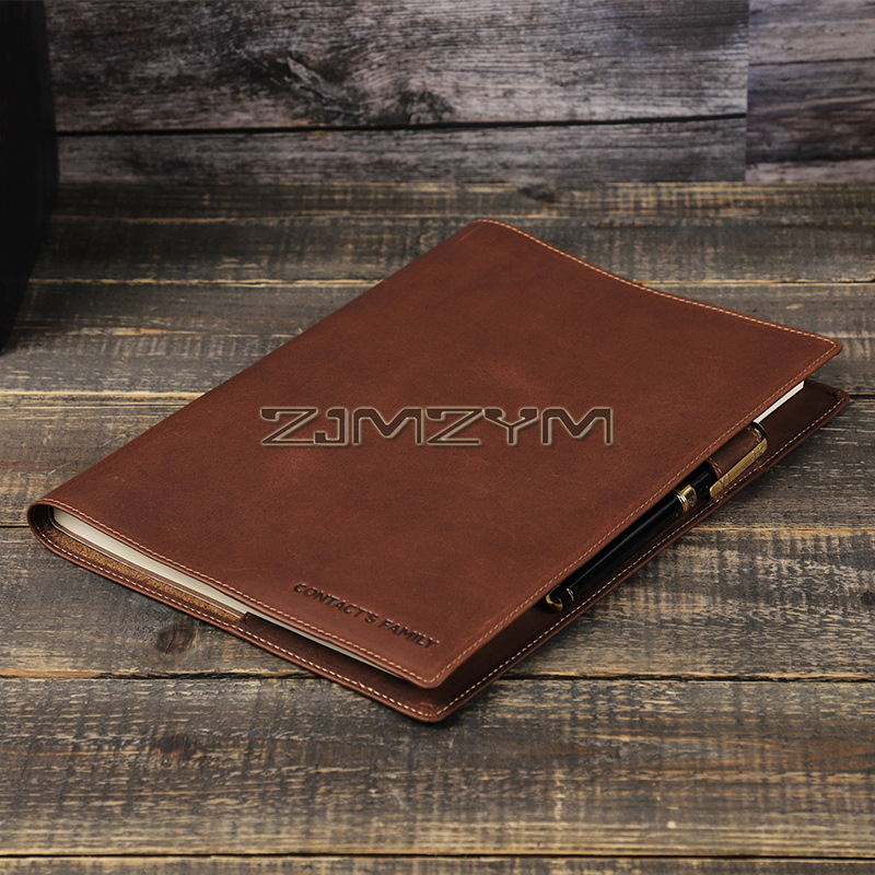 Étui en cuir pour carnet B5 à  - Journal Leather Hardcover avis et prix