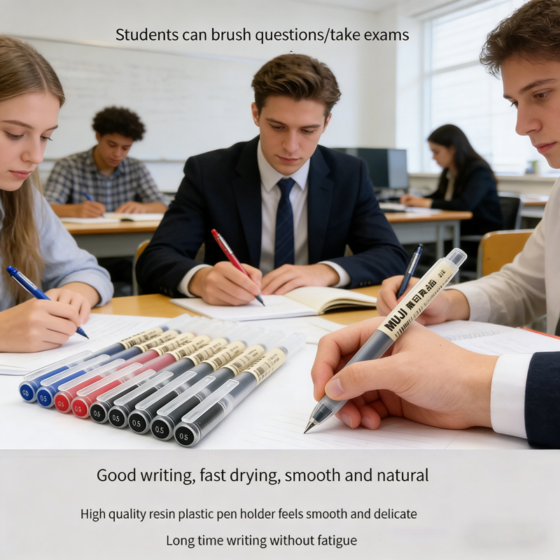 Stylos gel de style MUJI, noir - Muji Stationery Gel Pen avis et prix