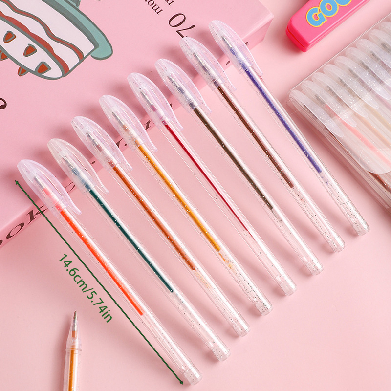 Ensemble de stylos gel à paill - Gel Ink Pen Set avis et prix