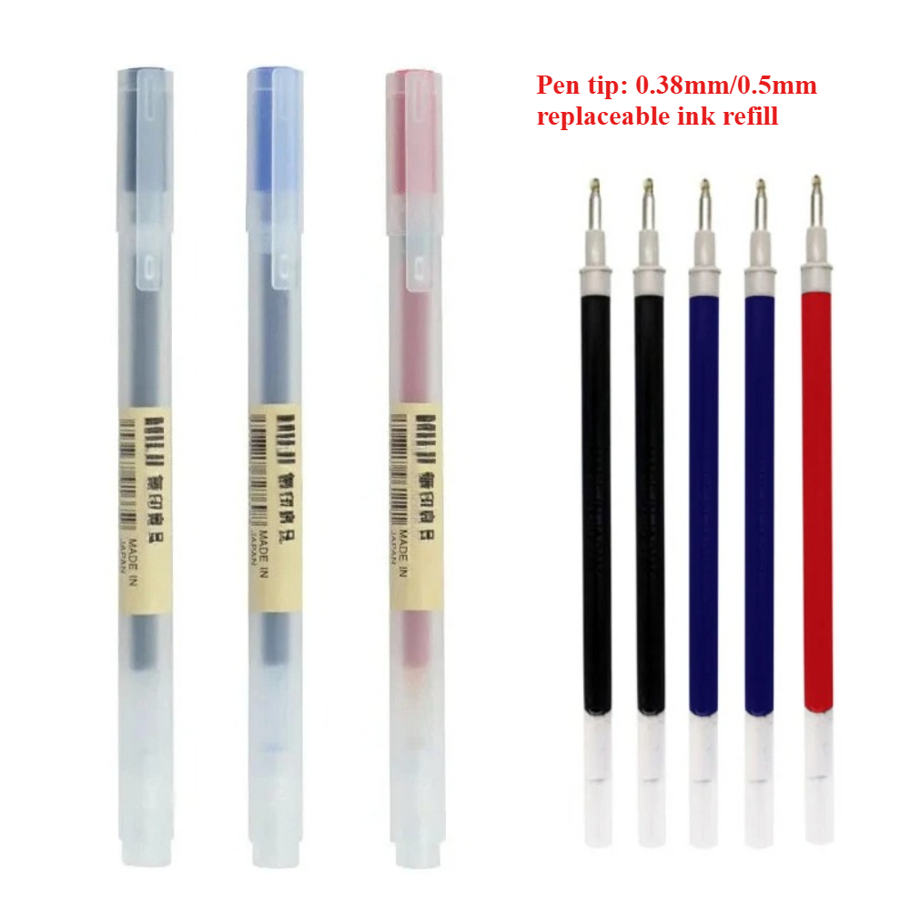 Recharges d'encre 0,38/0,5 mm  - Muji Stationery Gel Pen avis et prix